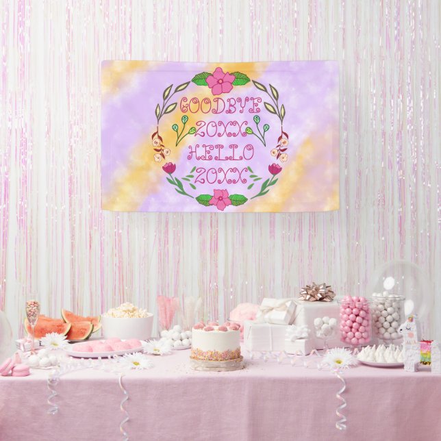 GOODBYE 20XX HELLO 20XX BANNER (Party)