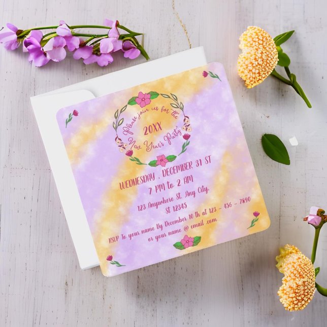 GOODBYE 20XX HELLO 20XX EINLADUNG (Von Creator hochgeladen)