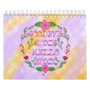 GOODBYE 20XX HELLO 20XX KALENDER