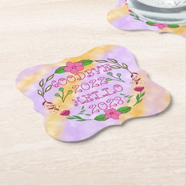 GOODBYE 20XX HELLO 20XX UNTERSETZER (angewinkelt)