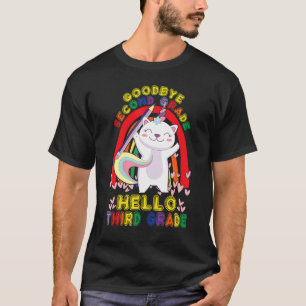 Goodbye 2nd Grad Hello Third Grad Student 3rd Gr T-Shirt