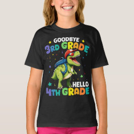 Goodbye, 3. Klasse T Rex Monster Truck Dinosaur T-Shirt