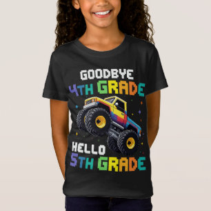 Goodbye 4. Grade Monster Truck Abschluss T-Shirt