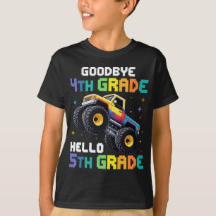 Goodbye 4. Grade Monster Truck Abschluss T-Shirt