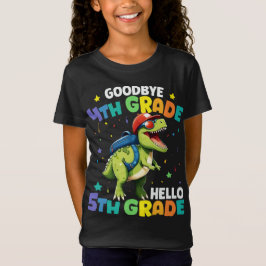 Goodbye 4. Klasse T Rex Monster Truck Dinosaur T-Shirt