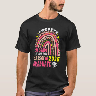 Goodbye, 8. Klasse 2026 Graduate 8. Grade T-Shirt
