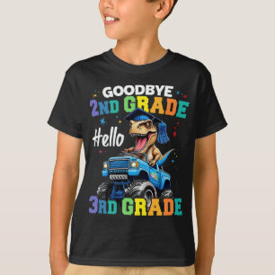 Goodbye Abschluss der zweiten Klasse T Rex Monster T-Shirt