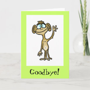 "Goodbye Card" Karte