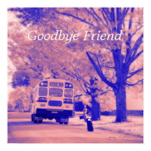 Goodbye Friend Value Poster Paper (Matte)