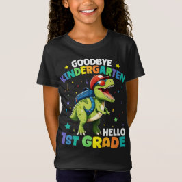 Goodbye Kindergarten Abschluss Dinosaur Trex T-Shirt