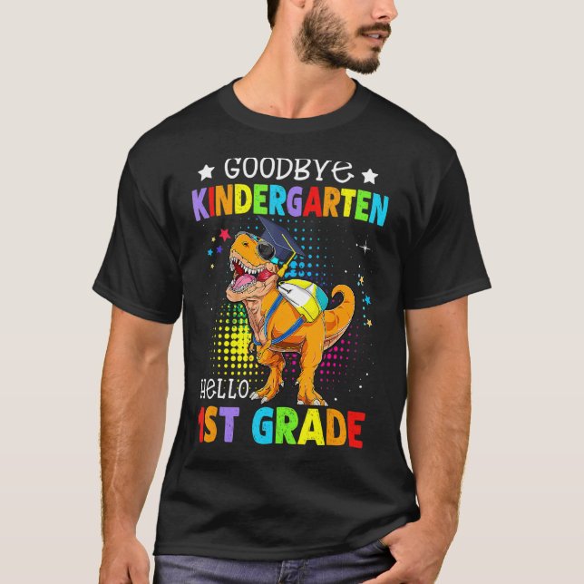 Goodbye Kindergarten Abschluss T-Shirt (Vorderseite)