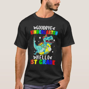 Goodbye Kindergarten Hallo 1. Klasse Kindergarten T-Shirt