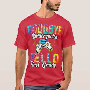 Goodbye Kindergarten Hallo 1st Grade 2022 Graduati T-Shirt
