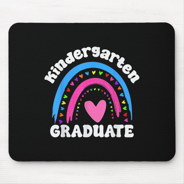 Goodbye Kindergarten Hallo 1st Grade 2025 Graduati Mousepad (Vorne)