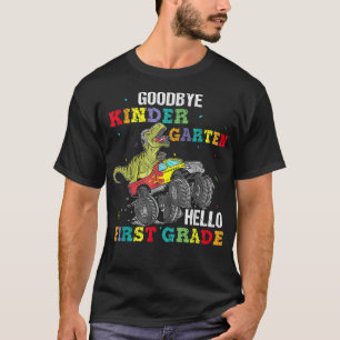 Goodbye Kindergarten Hello 1st Grade Abschluss Di T-Shirt