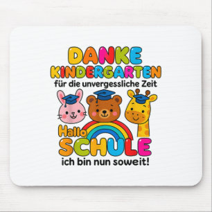 Goodbye Kindergarten Hello School 2025 Colorful Mousepad