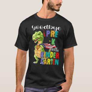 Goodbye Preschool Abschluss Hello Kindergarten Pr T-Shirt