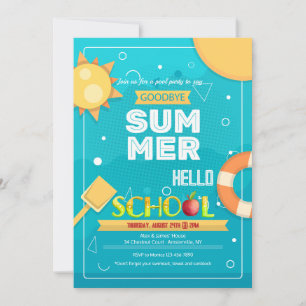 Goodbye Summer Einladung