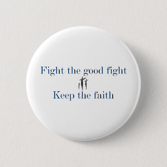 goodfight button (Vorderseite)