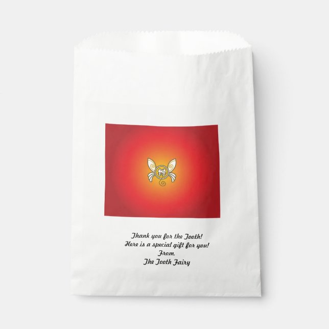 Goodie-Taschen aus der Tooth Fairy Geschenktütchen (Vorderseite)