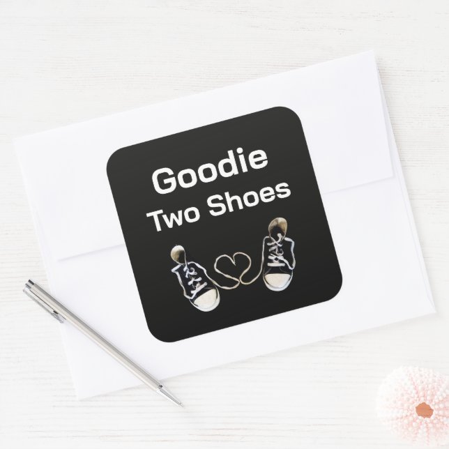 Goodie Two Shoes Aufkleber (Umschlag)