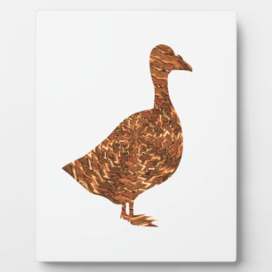 GoodLuck-Symbole: Gänse-Gänse-Gans-eigene Fotoplatte