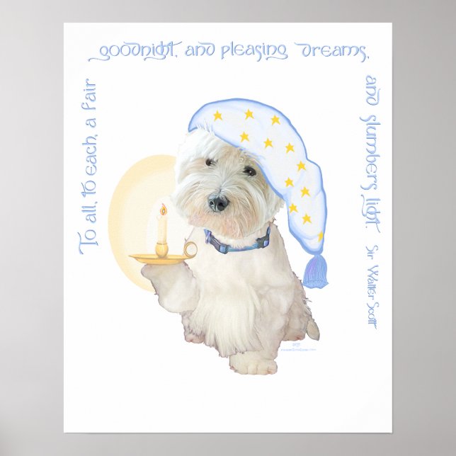 Goodnight Blue Poster (Vorne)