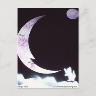 Goodnight Kitten Postkarte