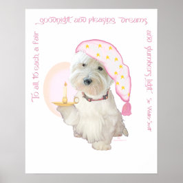 Goodnight Pink Poster