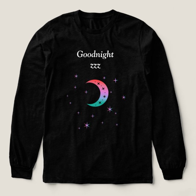 "goodnight", Sleep wear for every day Tri-Blend Shirt (Design Vorderseite)