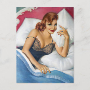 Goodnight Sweetheart Button-up Postkarte