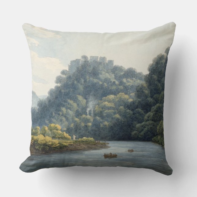 Goodrich Schloss auf dem Ypsilon (w/c, Stift u. Kissen (Vorderseite)