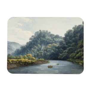 Goodrich Schloss auf dem Ypsilon (w/c, Stift u. Magnet