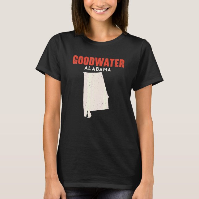 Goodwater Alabama USA State America Travel T-Shirt (Vorderseite)