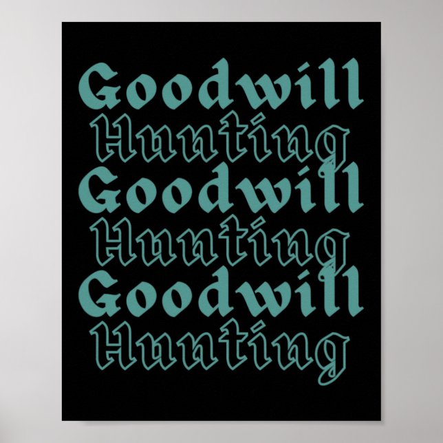 Goodwill Jagjagd Poster (Vorne)