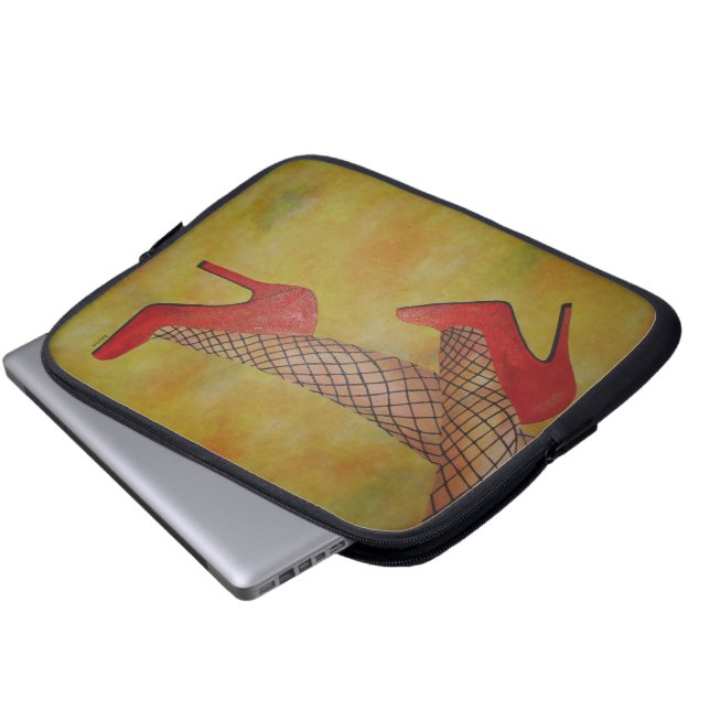 Goody Two Shoes Laptopschutzhülle (Vorne Knopf)