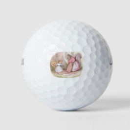Goody und Mrs. Hackee (Eichhörnchen) (Beatrix Pott Golfball