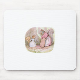 Goody und Mrs. Hackee (Eichhörnchen) (Beatrix Pott Mousepad