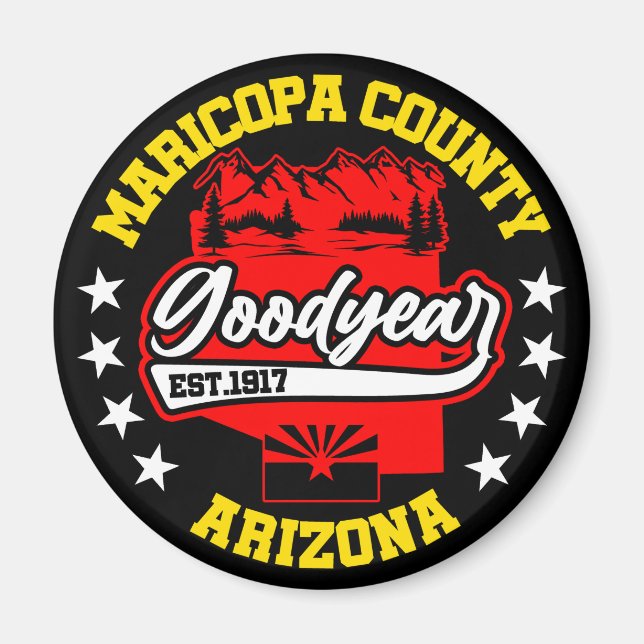 Goodyear, Arizona Magnet (Vorne)