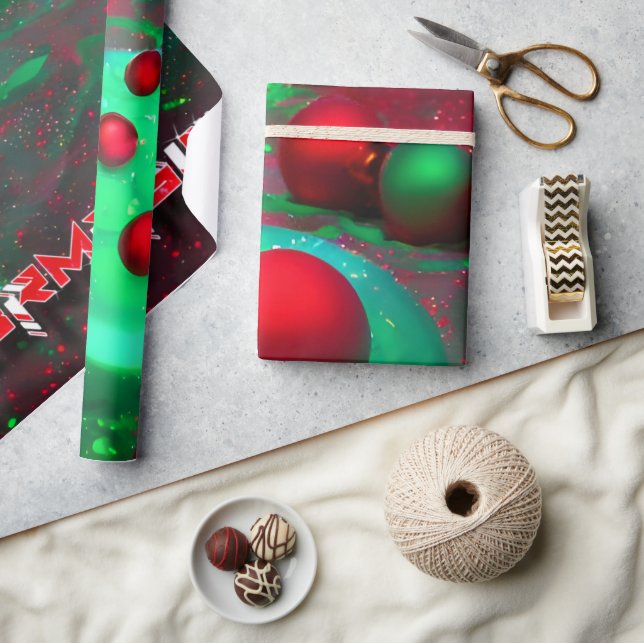 Gooey Happy Wrapping Paper Geschenkpapier (Kunsthandwerk)