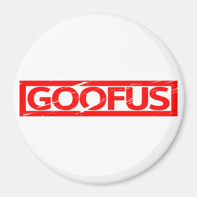 Goofus Briefmarke Magnet (Vorne)