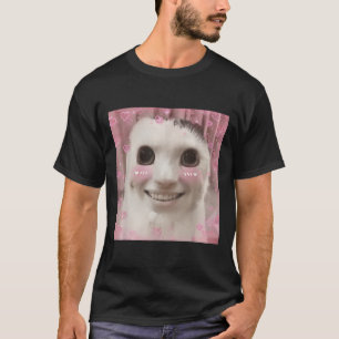 Goofy Ahh Cat Meme Dank verflucht Weirdcore Cringe T-Shirt