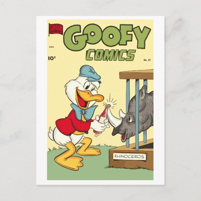 Goofy-Comic, #47 Postkarte (Vorderseite)