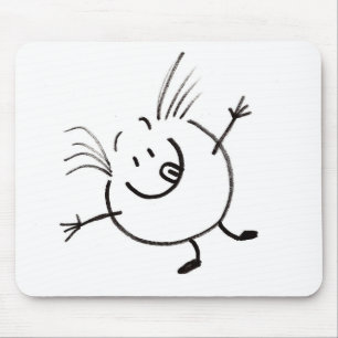 Goofy Doodle Typ Mousepad