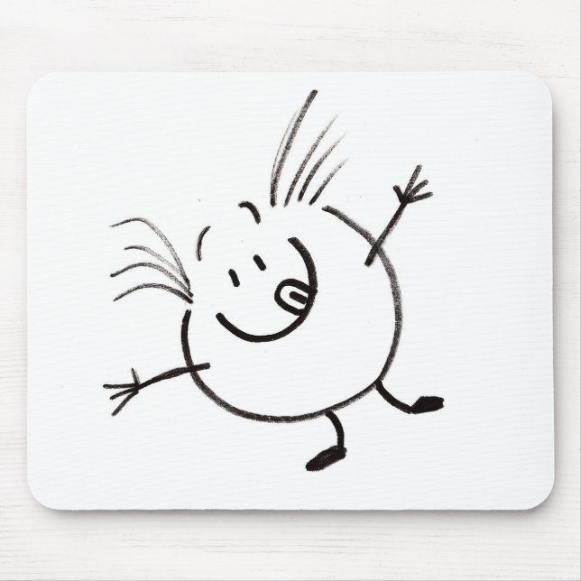 Goofy Doodle Typ Mousepad (Vorne)