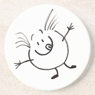 Goofy Doodle Typ Untersetzer