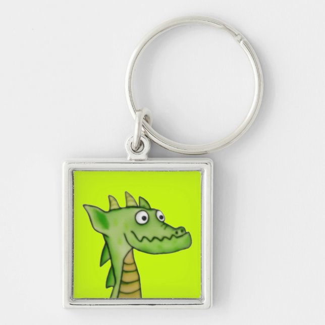 Goofy Dragon Schlüsselanhänger (Vorne)