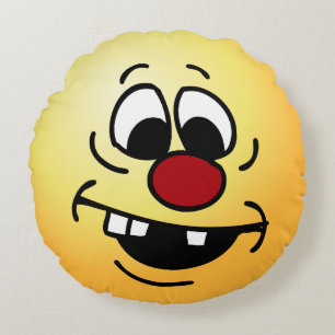 Goofy Face: Das ist der Scherz, den ich ins Gesich Rundes Kissen