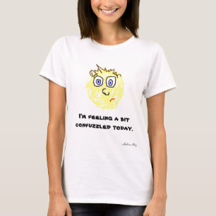 Goofy Gesicht "Confuzzled" T-Shirt