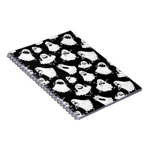 Goofy Ghosts Foto Notebook Notizblock